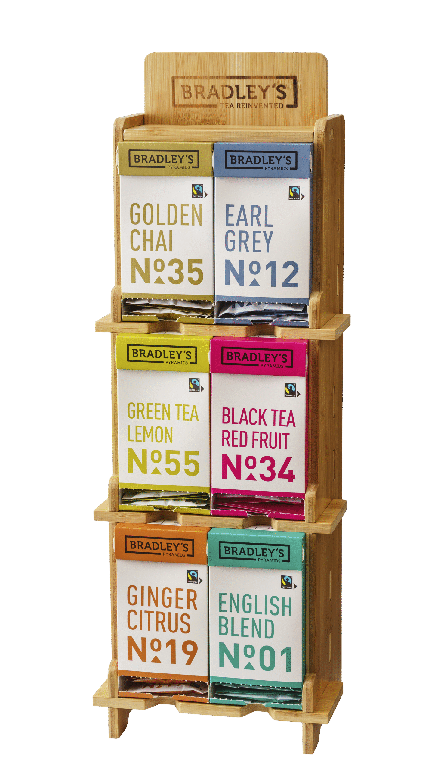 Bamboe 6-vaks Display Bamboe 6-vaks Display